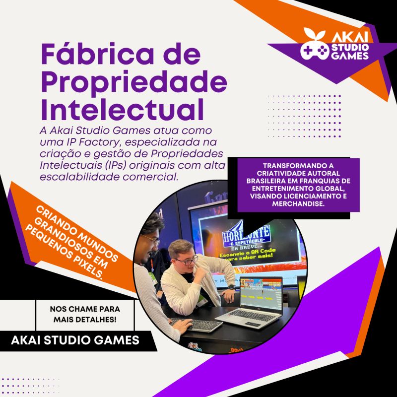 Akai Studio Games: Fábrica de Propriedades Intelectuais (IP Factory)